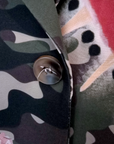 Blazer camouflage à inscriptions - 𝐌𝐚𝐫𝐢𝐧𝐚𝟒𝟒𝐟𝐚𝐦𝐢𝐥𝐲