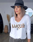Pull Amour léo