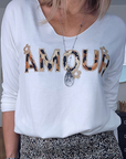 Pull Amour léo