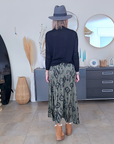 Jupe éthnique maxi