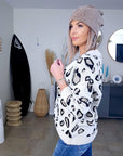 Cardigan double sens léo