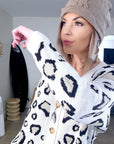 Cardigan double sens léo