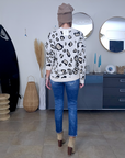 Cardigan double sens léo