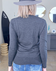 Pull bouche rose fluo