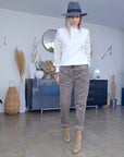 Pull chic col cheminé