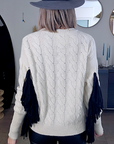 Pull à franges