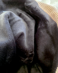 Bonnet velours beige