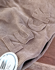 Bonnet velours beige
