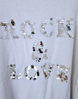 Sweat maille rock&love beige clair