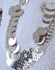 Sweat maille rock&love beige clair