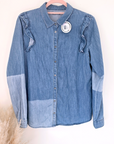 Chemise fine en denim