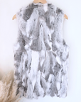 Veste fourrure tie and dye - 𝐌𝐚𝐫𝐢𝐧𝐚𝟒𝟒𝐟𝐚𝐦𝐢𝐥𝐲