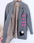 Veste tags en chevron