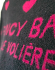Pull cœur fuchsia