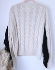 Pull à franges