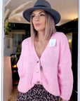Cardigan bonbon double sens