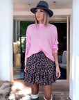 Cardigan bonbon double sens