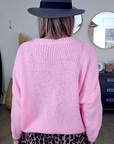 Cardigan bonbon double sens