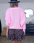 Cardigan bonbon double sens