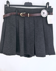 Jupe-short gris anthracite