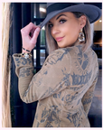 Veste tags en velours