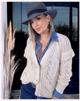 Cardigan bohème