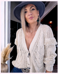 Cardigan bohème