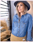 Chemise denim