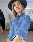 Chemise denim