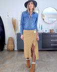 Chemise denim