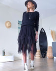 Pull Black à maille douce