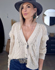 Cardigan bohème
