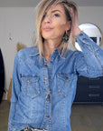 Chemise denim