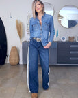 Chemise denim