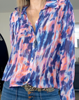 Chemise tye and dye