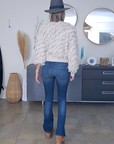 Cardigan à franges
