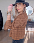 Cardigan col V