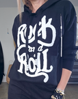 Pull maille à capuche