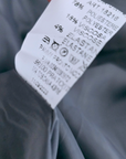 Veste grise à tags