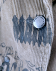 Veste tags en velours