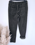 Pantalon jogg velours