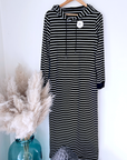 Robe marin maxi