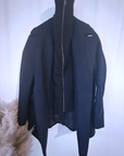 Manteau caban laine
