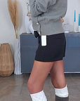 Jupe-short black