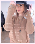 Pull perles bijoux - 𝐌𝐚𝐫𝐢𝐧𝐚𝟒𝟒𝐟𝐚𝐦𝐢𝐥𝐲
