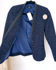 Veste bleue léo