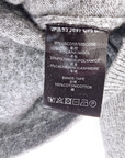 Pull gris à capuche