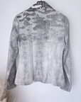 Veste cintrée esprit militaire avec strass