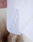 Veste cintrée blanche - 𝐌𝐚𝐫𝐢𝐧𝐚𝟒𝟒𝐟𝐚𝐦𝐢𝐥𝐲
