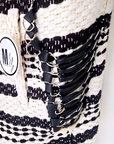 Gilet chaud ethnique noir et blanc - 𝐌𝐚𝐫𝐢𝐧𝐚𝟒𝟒𝐟𝐚𝐦𝐢𝐥𝐲